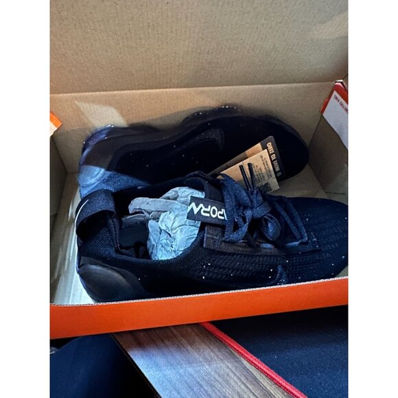 Nike Air VaporMax 2021 Flyknit Triple Black size 7.5  NWOB Authentic NIKE - Picture 3 of 7